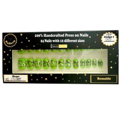 Kunstige Negle Blooming Design 