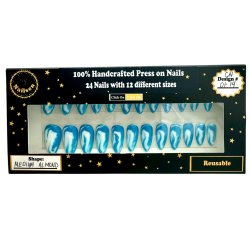 Kunstige Negle Blooming Design 