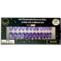 Kunstige Negle Blooming Design 