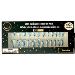 Kunstige Negle Blooming Design 