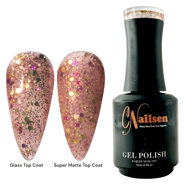 Mixed Glitters Gellak