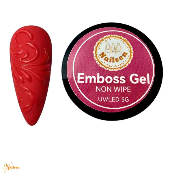 Red Emboss Gellak