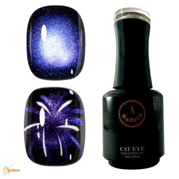 Blue Cat Eye 10D Gellak