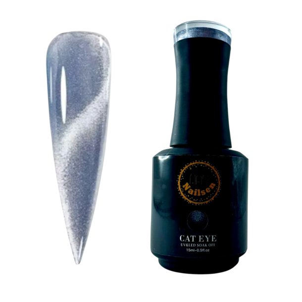 Gray Diamond Cat Eye Gellak