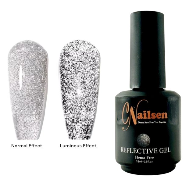 Silver Reflective Gellak