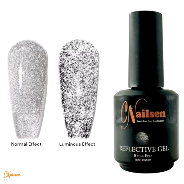 Silver Reflective Gellak