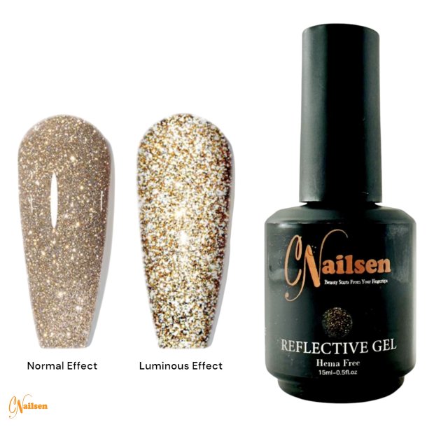 Gold Reflective Gellak