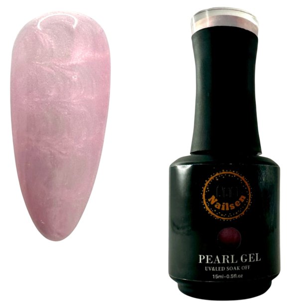 Dark Light Pink Pearl Gellak