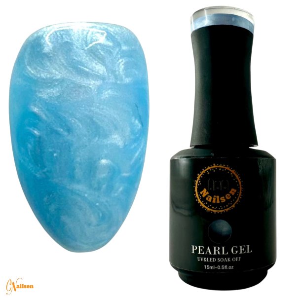 Light Blue Pearl Gel