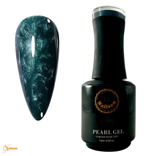 Dark Green Pearl Gel 