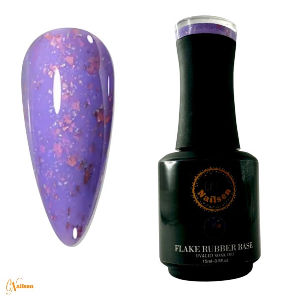 Purple Flakes Gellak