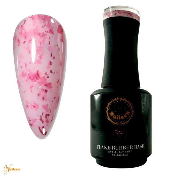 Pink Flakes Gellak
