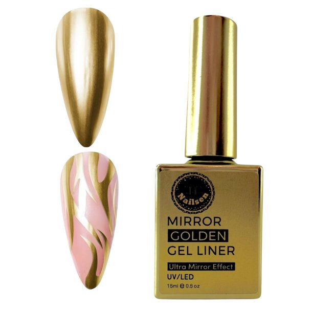 Gold Mirror Liner Gellak