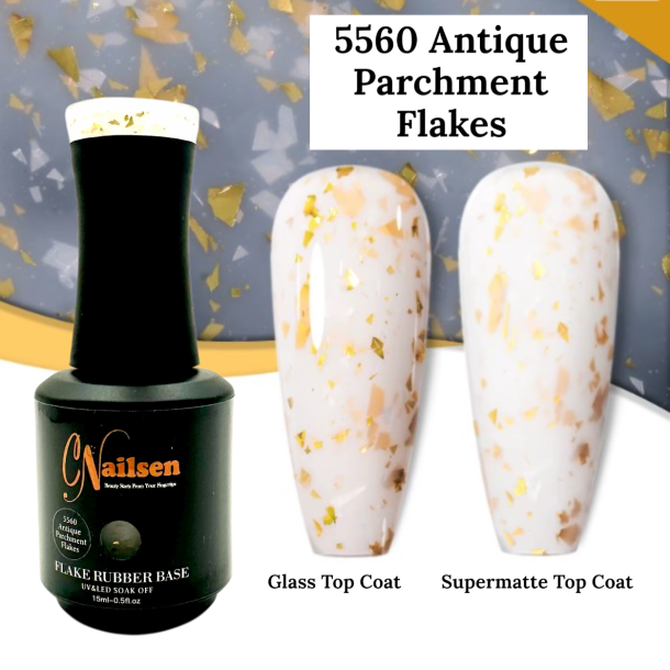 5560 Antique Parchment Flakes 