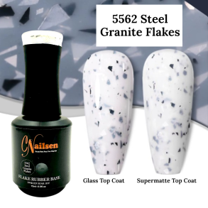 5562 Steel Granite Flakes 