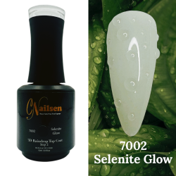 3D Raindrop Top Coat Step 2: 7002 Selenite Glow 