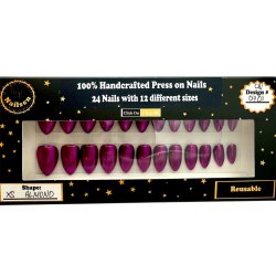 Kunstige Negle Chrome Design