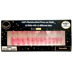 Kunstige Negle Krystal Design