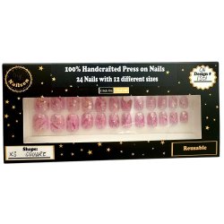 Kunstige Negle Krystal Design