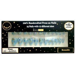 Kunstige Negle Krystal Design