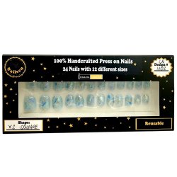 Kunstige Negle Krystal Design