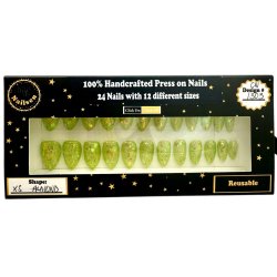 Kunstige Negle Krystal Design