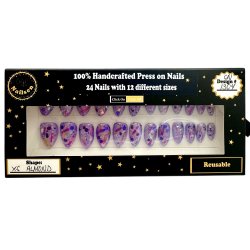 Kunstige Negle Krystal Design