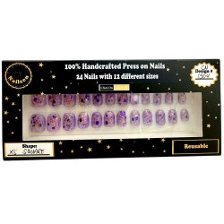 Kunstige Negle Krystal Design