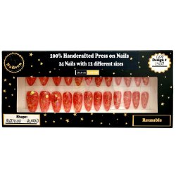 Kunstige Negle Krystal Design