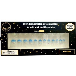 Kunstige Negle Krystal Design