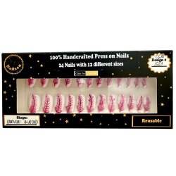 Kunstige Negle Fjer Design