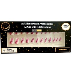 Kunstige Negle Fjer Design