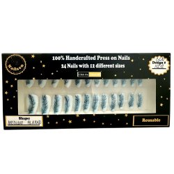 Kunstige Negle Fjer Design