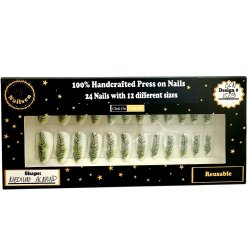 Kunstige Negle Fjer Design