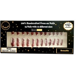 Kunstige Negle Fjer Design