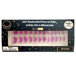 Kunstige Negle Flakes Design