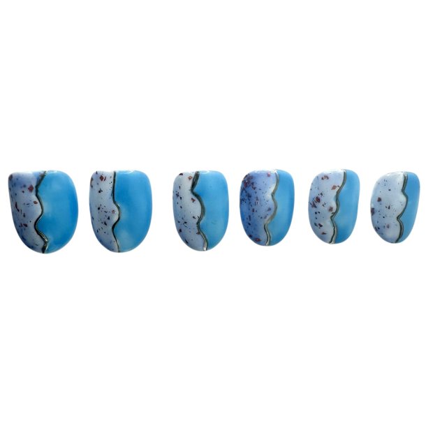 Kunstige Negle Flakes Design