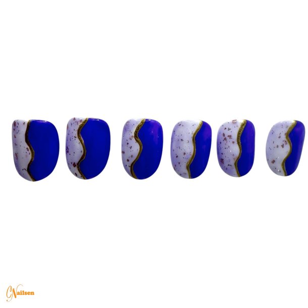 Kunstige Negle Flakes Design