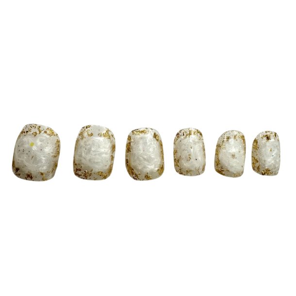 Kunstige Negle Glitter Design