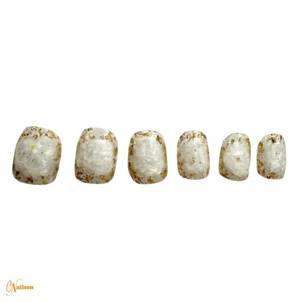 Kunstige Negle Glitter Design