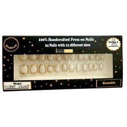 Kunstige Negle Glitter Design