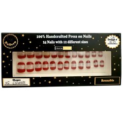 Kunstige Negle Glitter Design