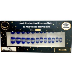 Kunstige Negle Glitter Design