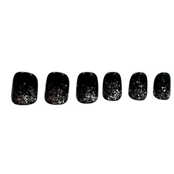 Kunstige Negle Glitter Design