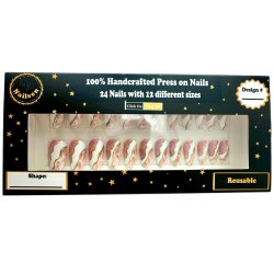 Kunstige Negle Marmor Design