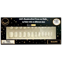 Kunstige Negle Pearl Design