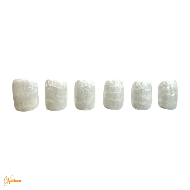 Kunstige Negle Pearl Design