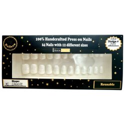 Kunstige Negle Pearl Design