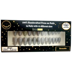 Kunstige Negle Pearl Design