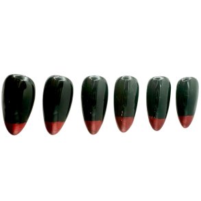 Kunstige Negle To-Farvet Design